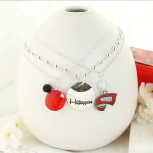Western Kentucky Collegiate Logo & Slogan Necklace